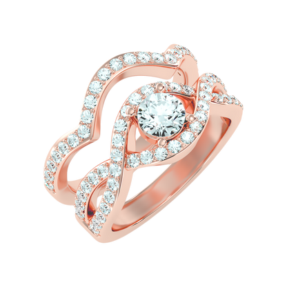 Tinkling Bridal Ring Set - Nine