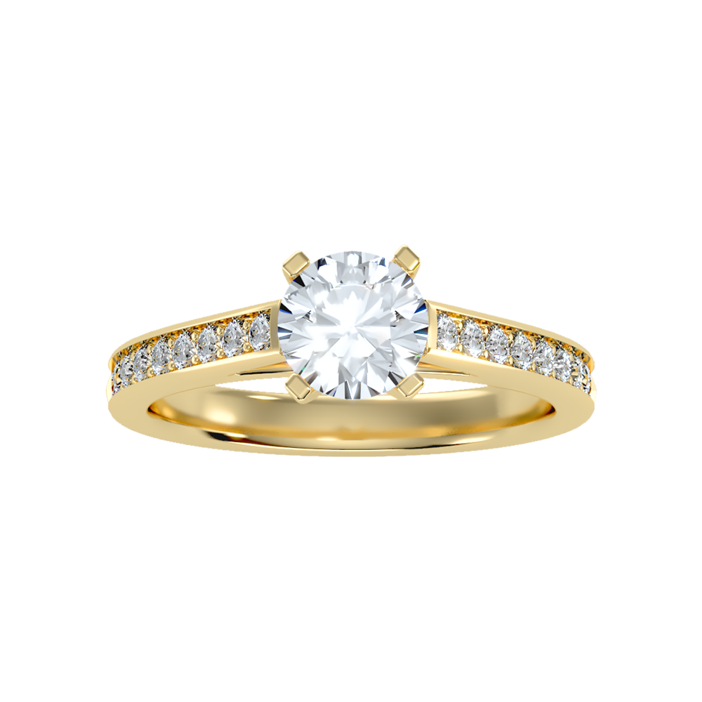 Tinsel Solitaire Ring - One