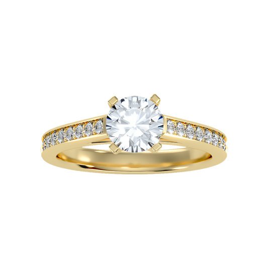 Tinsel Solitaire Ring - One