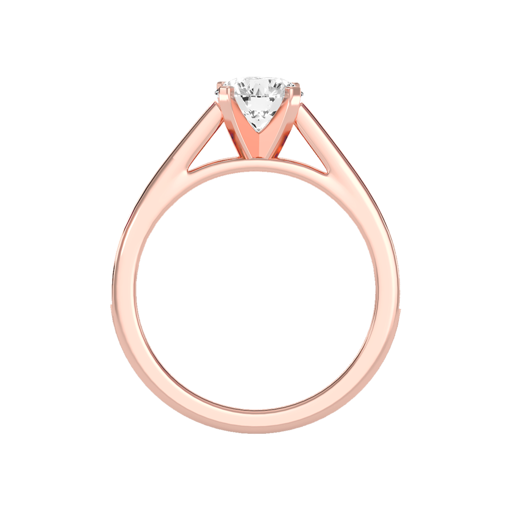 Tinsel Solitaire Ring In 925 Sterling Silver - Eleven