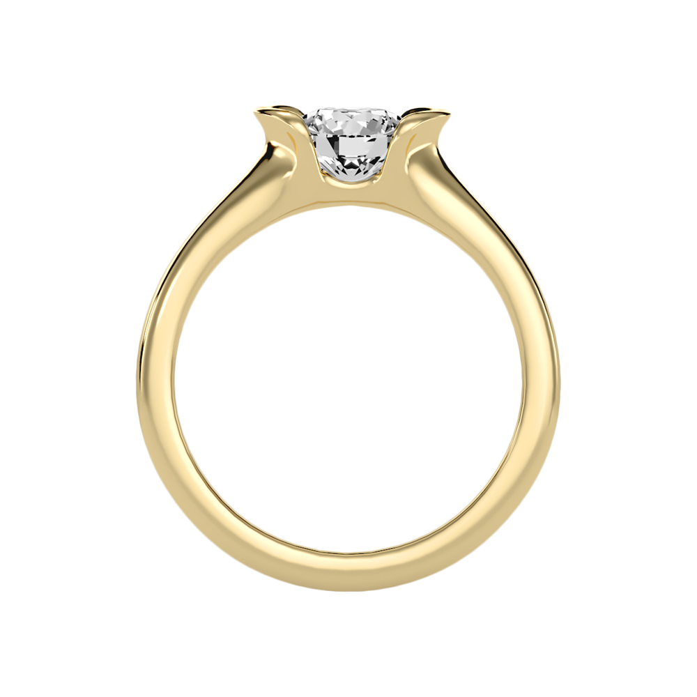 Tournesol Classic Solitaire Ring - Two