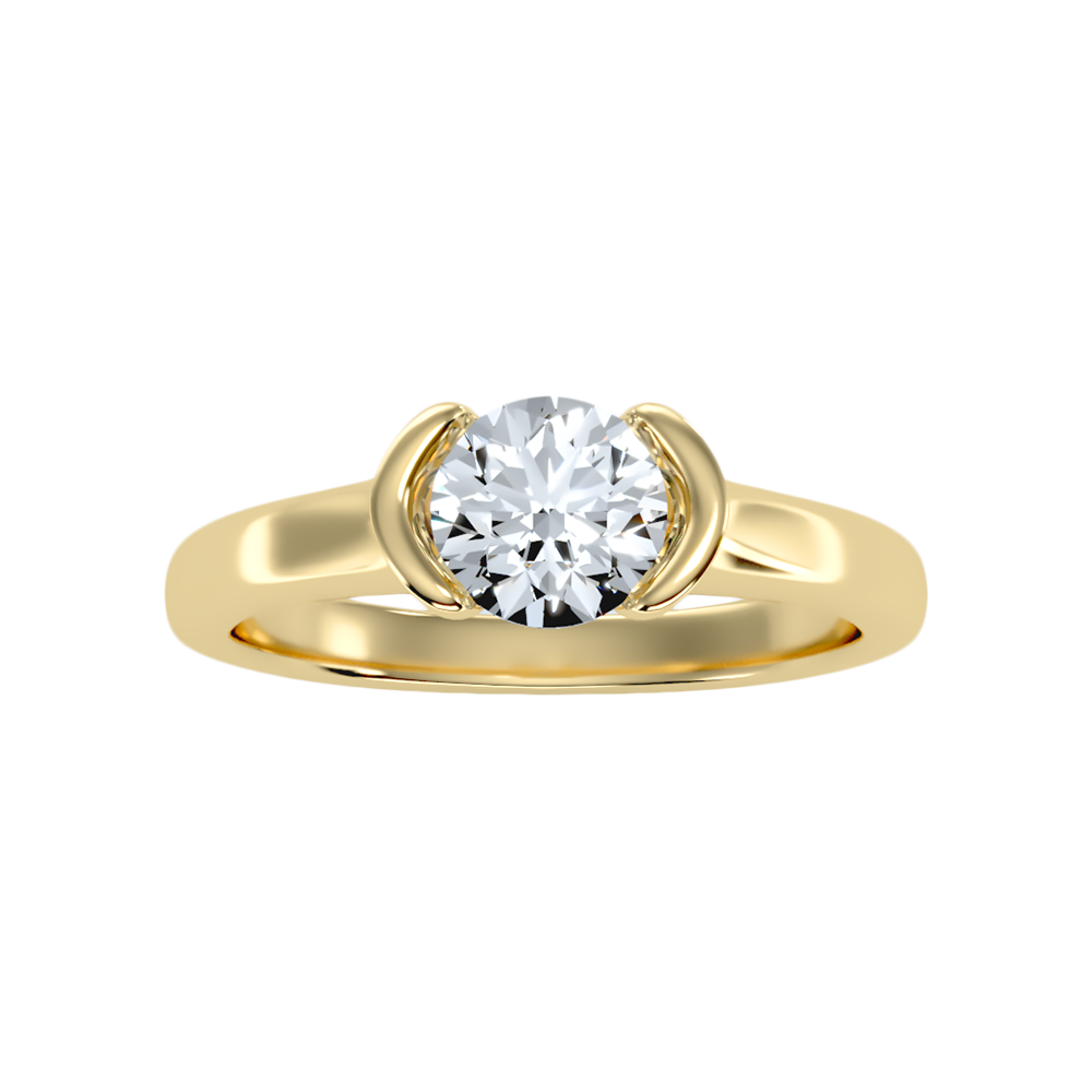 Tournesol Classic Solitaire Ring - Three