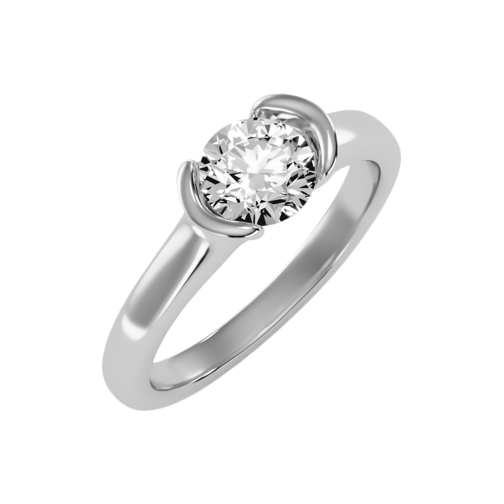 Tournesol Classic Solitaire Ring - Five