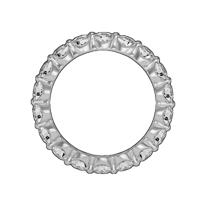 Treazy Wedding Band In 925 Sterling Silver - One