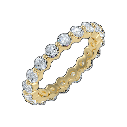 Treazy Wedding Band In 925 Sterling Silver - Six