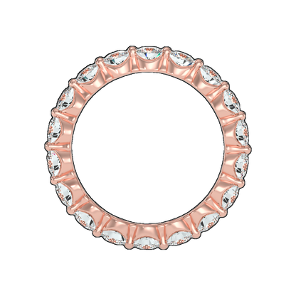 Treazy Wedding Band In 925 Sterling Silver - Nine