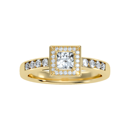 Tremne Diamond Engagement Ring - Ten
