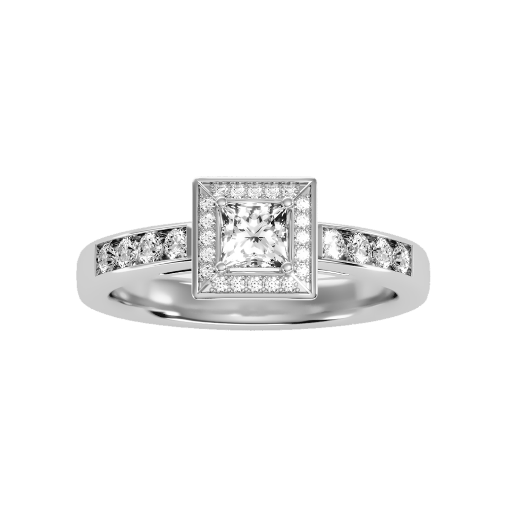 Tremne Diamond Engagement Ring - Three