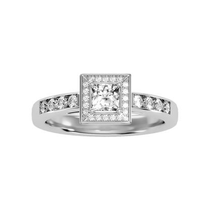 Tremne Diamond Engagement Ring - Three