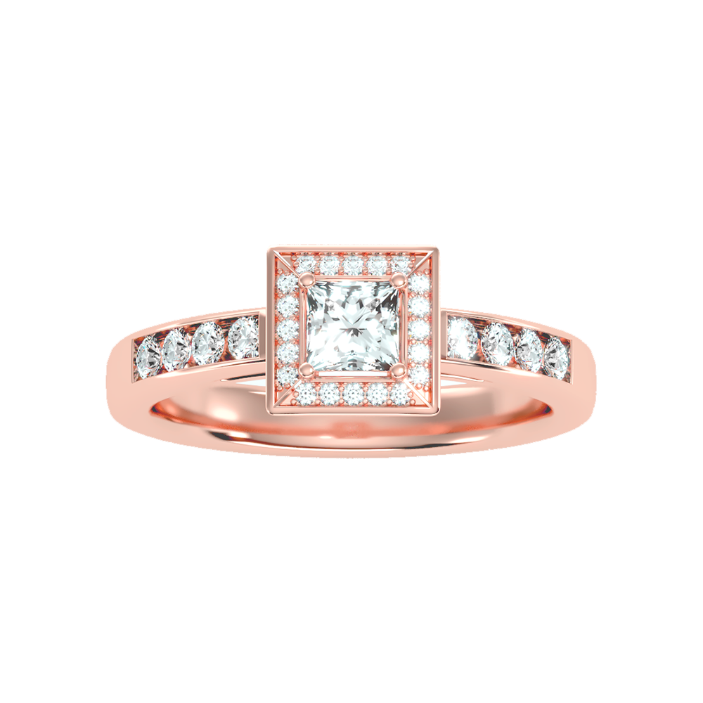 Tremne Diamond Engagement Ring - Five