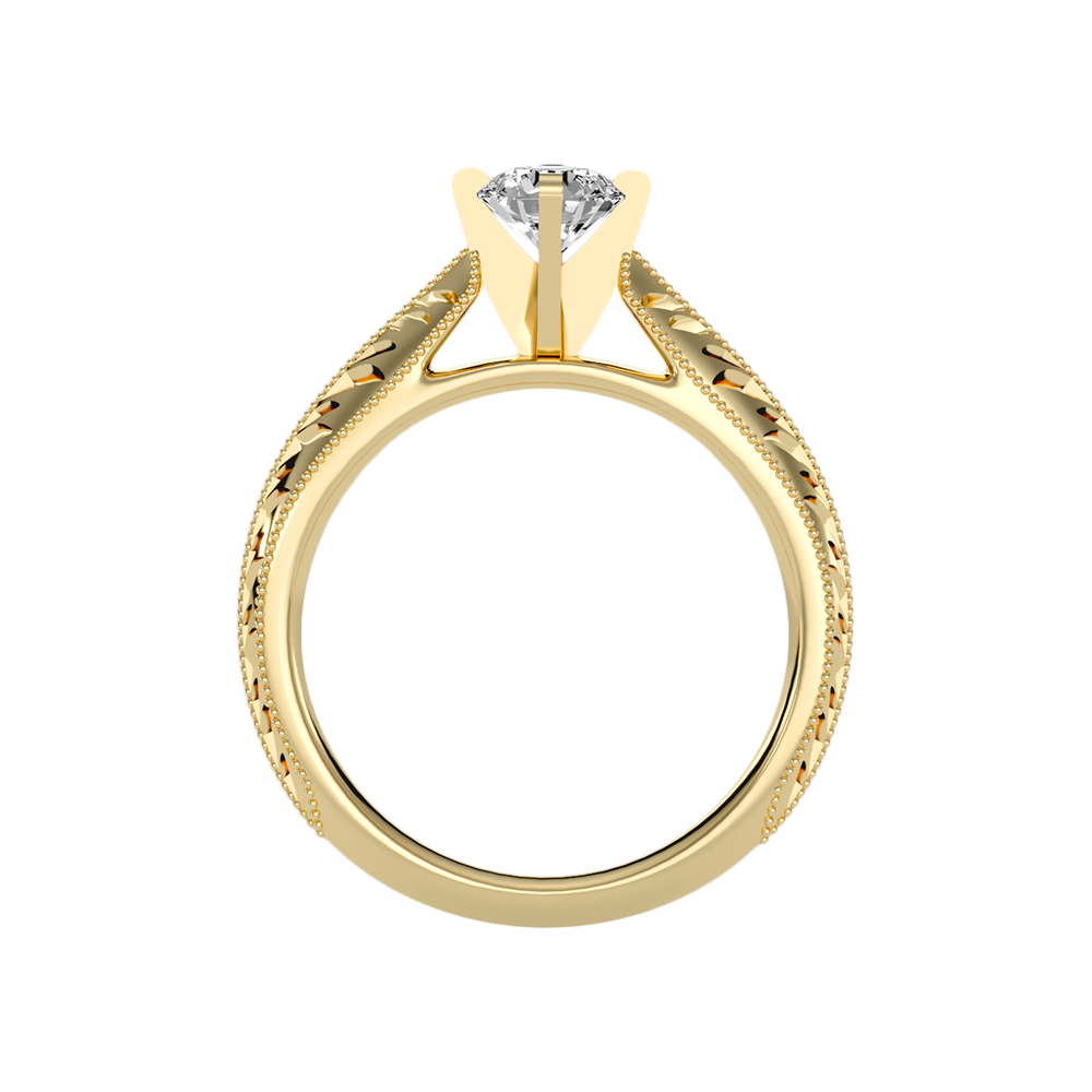 Truffle Solitaire Ring - Thirteen