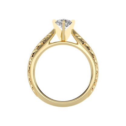 Truffle Solitaire Ring - Thirteen