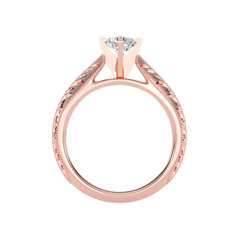 Truffle Solitaire Ring - Seven