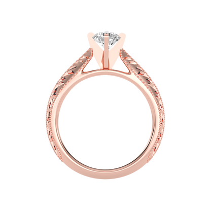 Truffle Solitaire Ring - Seven