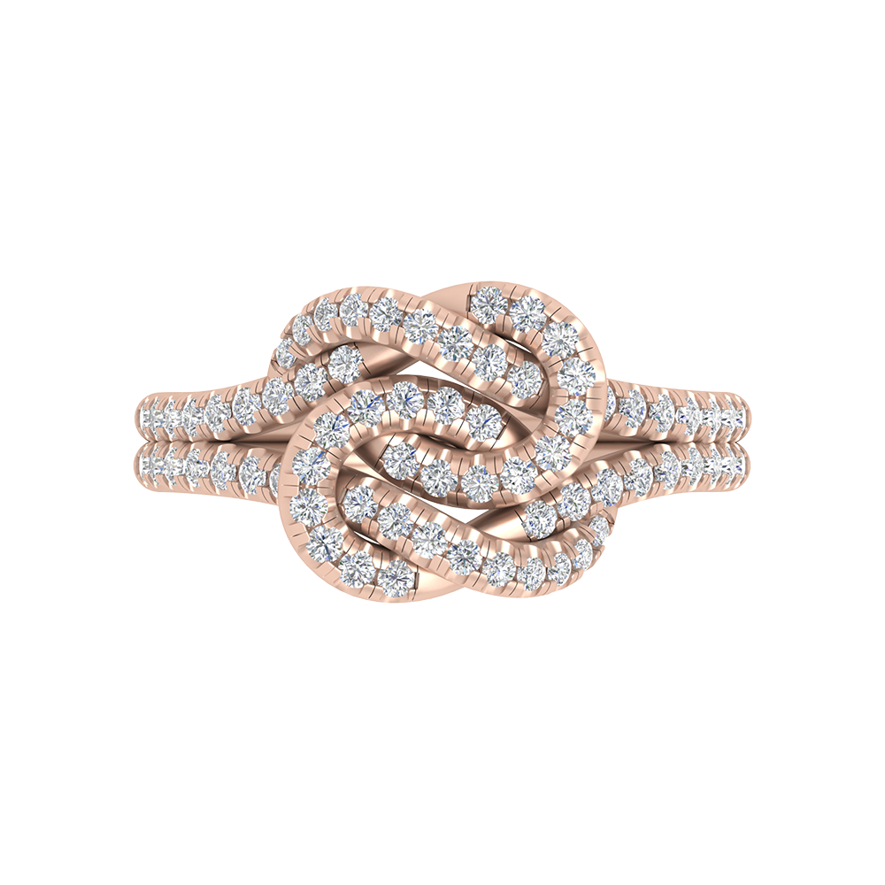 Twinned And Triggered Cocktail Ring - Two