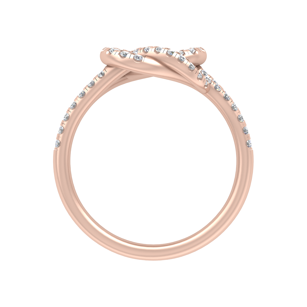 Twinned And Triggered Cocktail Ring In 925 Sterling Silver - Four