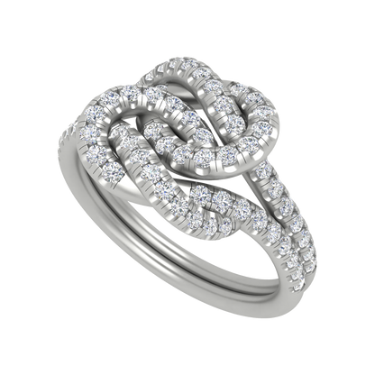 Twinned And Triggered Cocktail Ring - Five