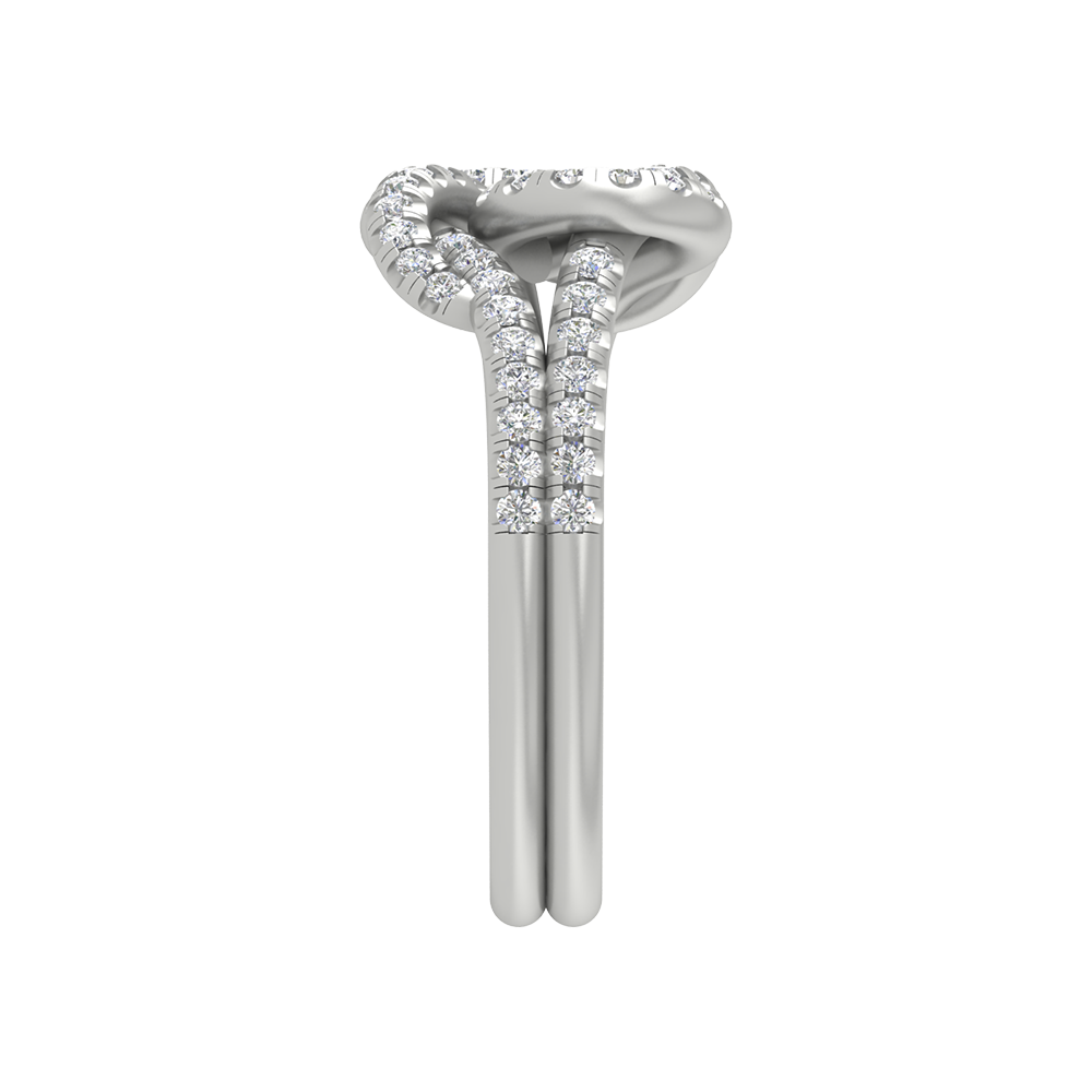 Twinned And Triggered Cocktail Ring In 925 Sterling Silver - Seven