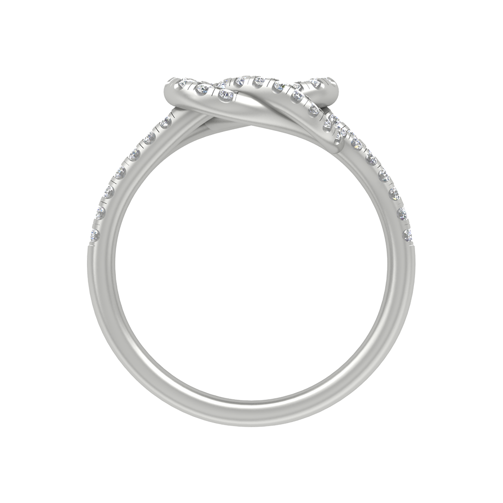 Twinned And Triggered Cocktail Ring - Eight