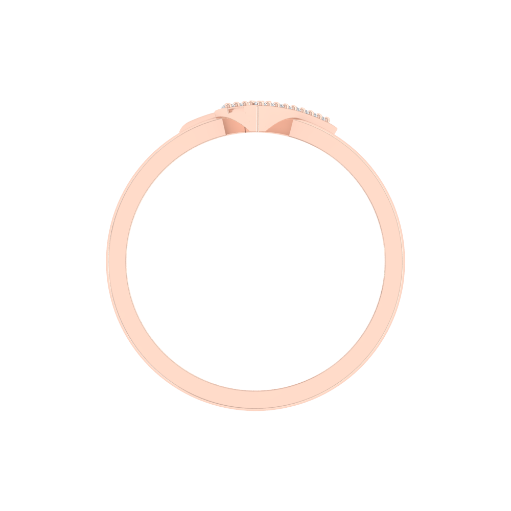 Twisted Tiara Diamond Ring - Four