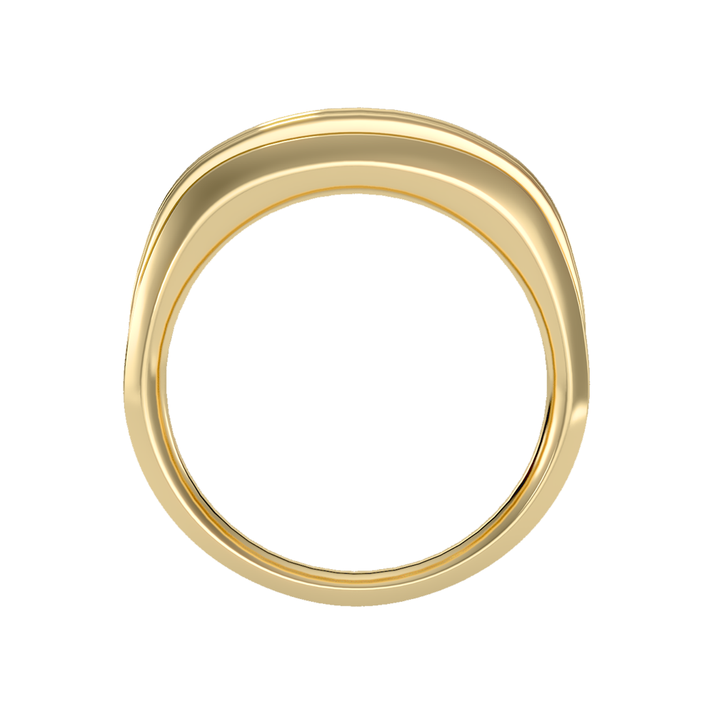 Ultimate Jewel Men's Broad Band Ring - Two