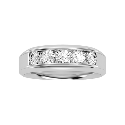 Ultimate Jewel Men's Broad Band Ring - Six
