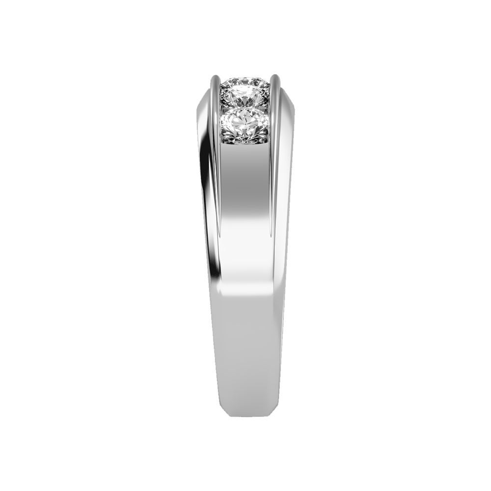 Ultimate Jewel Men's Broad Band Ring - Seven