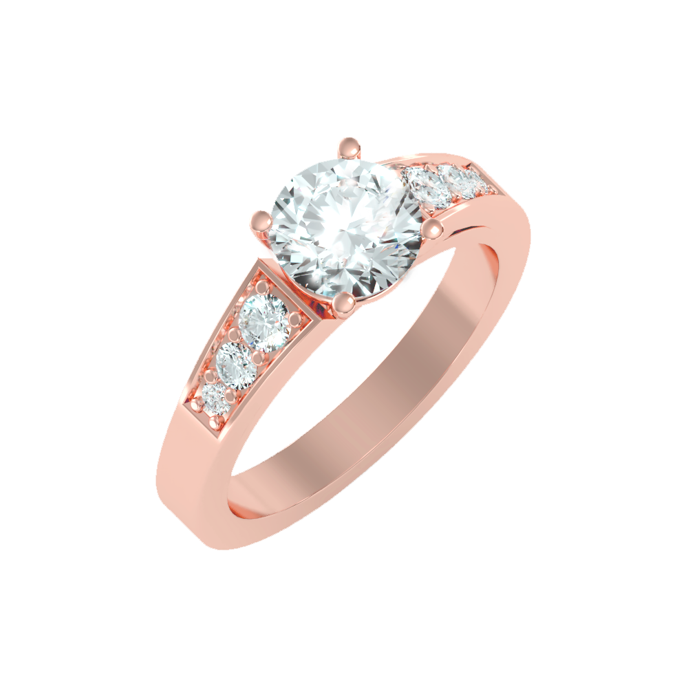 Ultimate Star Solitaire Ring - One