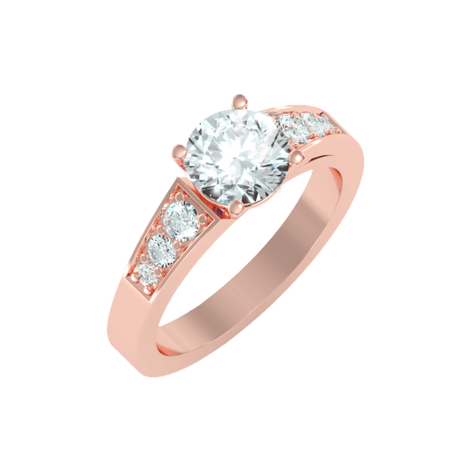 Ultimate Star Solitaire Ring - One