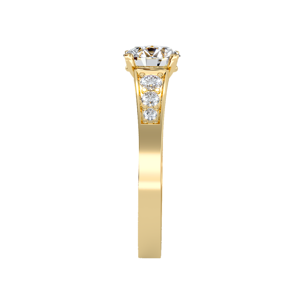 Ultimate Star Solitaire Ring - Eleven