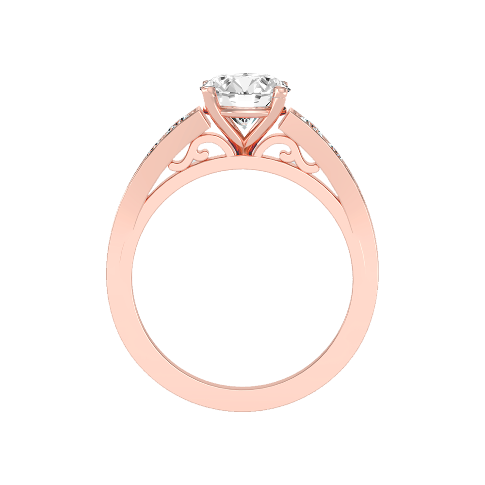 Ultimate Star Solitaire Ring In 925 Sterling Silver - Two