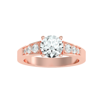 Ultimate Star Solitaire Ring - Three