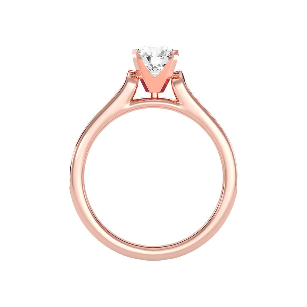 Unique Solitaire Ring - Ten