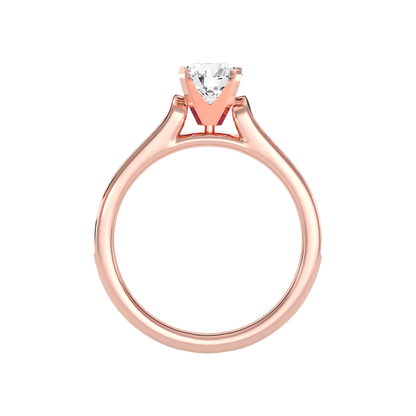 Unique Solitaire Ring - Ten