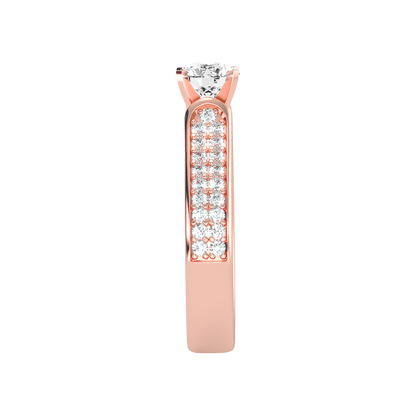 Unique Solitaire Ring - Twelve