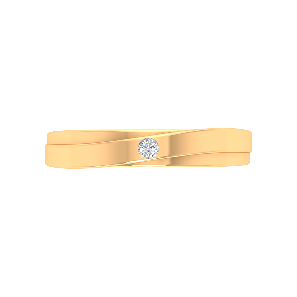 Uni Band 2 Ring In 925 Sterling Silver - Ten