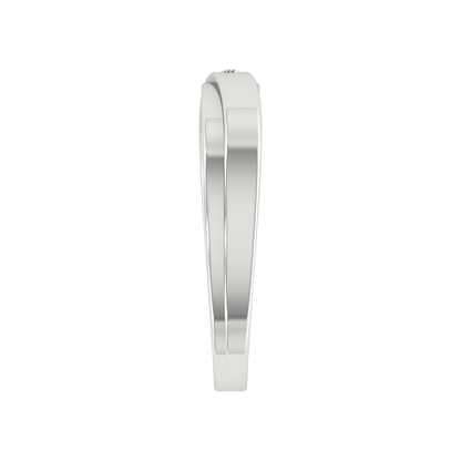 Uni Band 2 Ring In 925 Sterling Silver - Seven