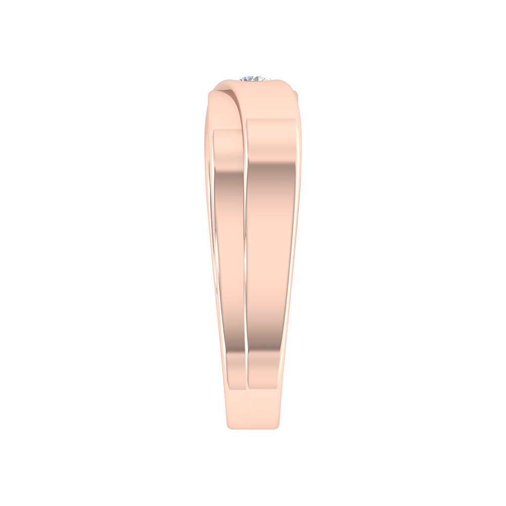 Uni Band Ring In 925 Sterling Silver - Three