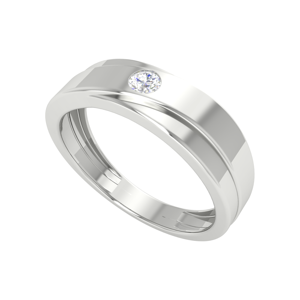 Uni Band Ring In 925 Sterling Silver - Five