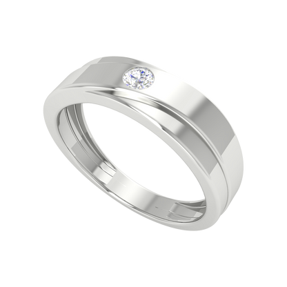 Uni Band Ring In 925 Sterling Silver - Five