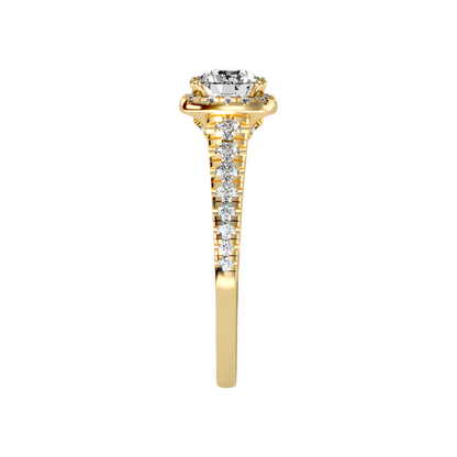 Unparralel Halo Ring - Four