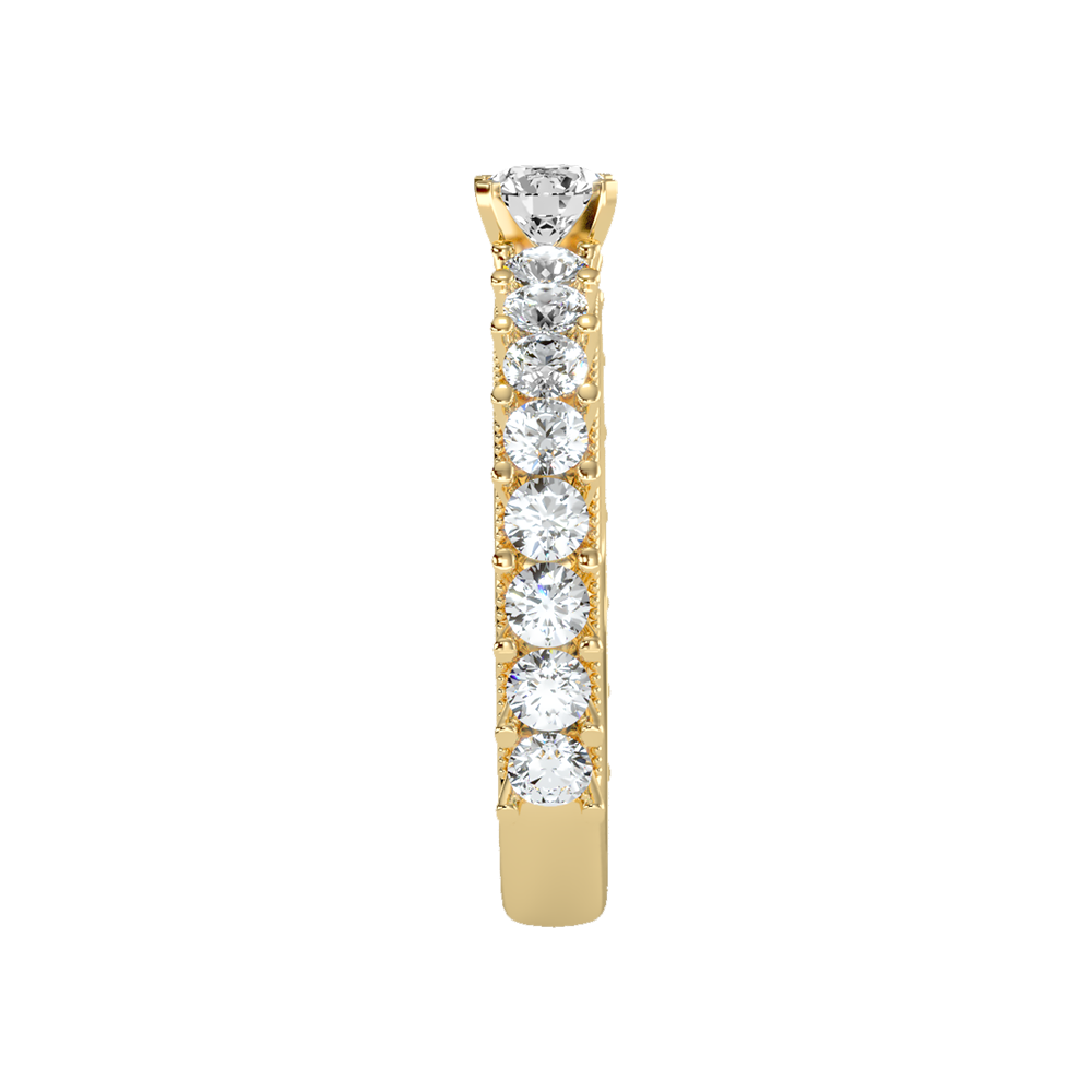 Rare Solitaire Ring - Eleven