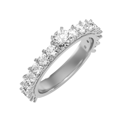Rare Solitaire Ring - Five