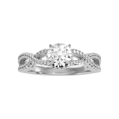 Unsurprisingly Diamond Ring In 925 Sterling Silver - Six