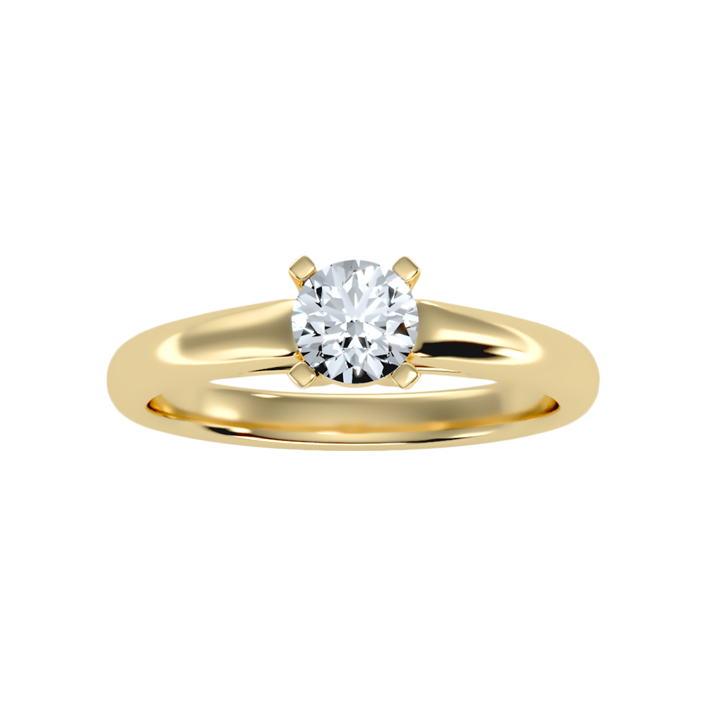 Vello Classic Solitaire Ring - Ten