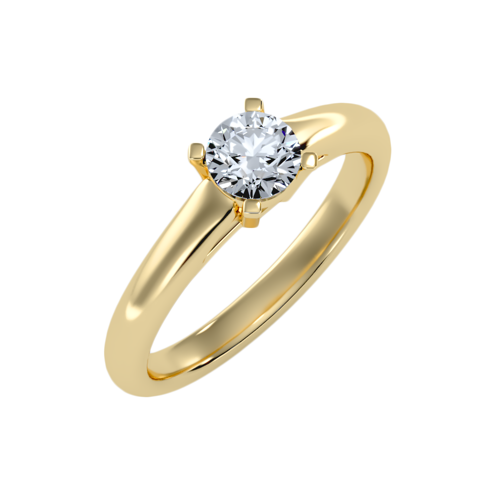 Vello Classic Solitaire Ring - Nine