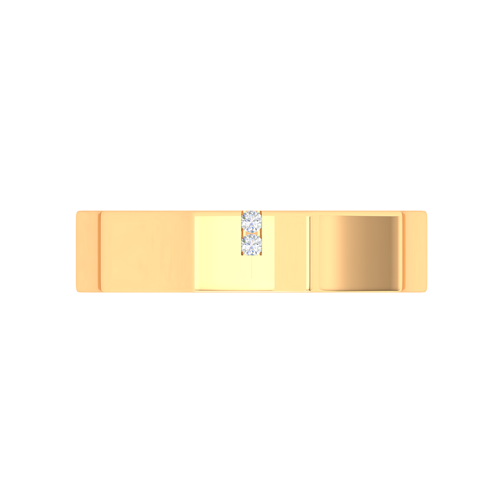 Vienne Broad Band Diamond Ring - Ten