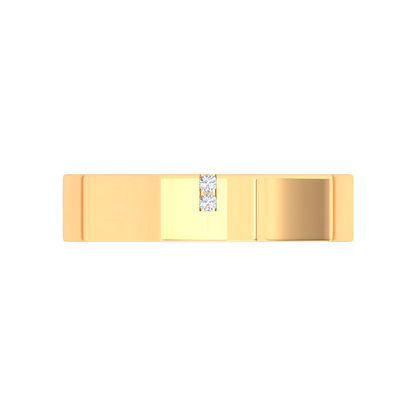 Vienne Broad Band Diamond Ring - Ten