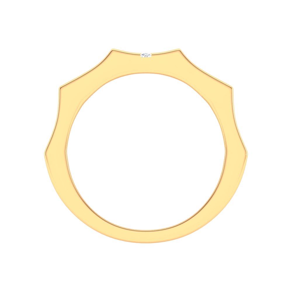 Vienne Broad Band Diamond Ring - Twelve