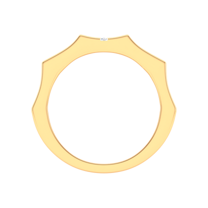 Vienne Broad Band Diamond Ring - Twelve
